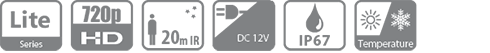 1MP 20mIR IP67
