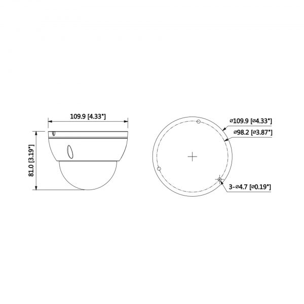 دوربین دام داهوا مدل IPC-HDBW1220E - Image 3